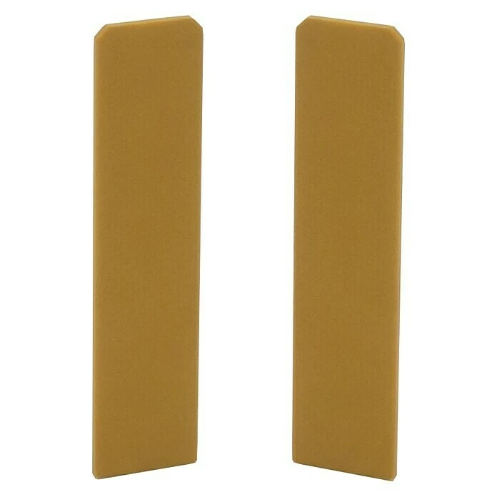 Neu 🔥 BAUHAUS Endkappe Cubica Ockerbraun, 2 Stk. ✔️