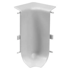 Coupon 👍 BAUHAUS LOGOCLIC Innenecke Hellgrau, 2 Stk., Geeignet Für: Klemmsockelleisten ⌛