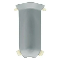 Bestpreis 👏 BAUHAUS LOGOCLIC Innenecke Grau, 2 Stk., Geeignet Für: Hartschaum-Sockelleisten ⌛