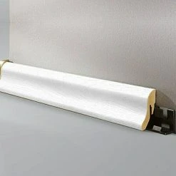 Besorgen 🔥 BAUHAUS LOGOCLIC Fußleiste Edelweiß Pore 2,6 M X 22 Mm X 40 Mm 🎉