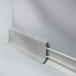 Auslauf 🎁 BAUHAUS LOGOCLIC Klemmsockelleiste KSL Grau, 2,5 M X 18,5 Mm X 60 Mm 😀