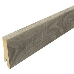 Angebote 🔔 BAUHAUS Egger Sockelleiste Eiche Sägerau Grau 2,4 M X 17 Mm X 60 Mm, Gerade ❤️