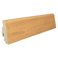 Aktion ✔️ BAUHAUS Living By Haro Sockelleiste Eiche Matt 2,2 M X 19 Mm X 58 Mm, Gerade 👏