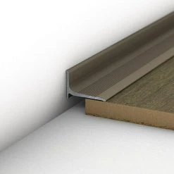 Am billigsten ⌛ BAUHAUS LOGOCLIC Abschlussprofil 290 Edelstahl Matt, 1 M X 20 Mm X 13 Mm, Montageart: Kleben ⌛