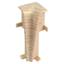 Rabatt 🔔 BAUHAUS Egger Innenecke Eiche Weiß, 2 Stk., Passend Für: Egger Sockelleisten 17 X 60 Mm 👏