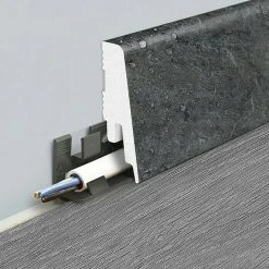 Auslauf ❤️ BAUHAUS LOGOCLIC Sockelleiste K58 C Ocean Bay 2,4 M X 18 Mm X 58 Mm, Gerade 🤩