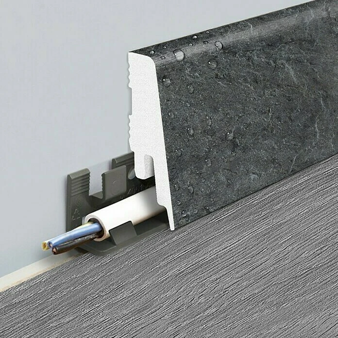 Auslauf ❤️ BAUHAUS LOGOCLIC Sockelleiste K58 C Ocean Bay 2,4 M X 18 Mm X 58 Mm, Gerade 🤩