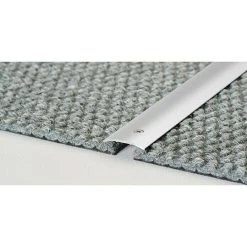 Blitzangebot 😀 BAUHAUS LOGOCLIC Übergangsprofil 130 Silber, 2,7 M X 30 Mm X 3,9 Mm, Montageart: Schrauben ✨