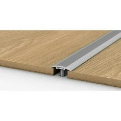 Am billigsten 🎉 BAUHAUS LOGOCLIC Übergangsprofil 201 Silber, 0,9 M X 30 Mm, Montageart: Schrauben ❤️