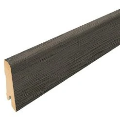 Auslauf 😀 BAUHAUS Egger Sockelleiste Palencia Eiche Grau 2,4 M X 17 Mm X 60 Mm, Gerade ✔️