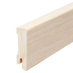 Auslauf 🥰 BAUHAUS Sockelleiste Eiche Altweiß 2,4 M X 1,6 Cm X 5,8 Cm 🎁