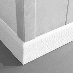 Schlussverkauf ⌛ BAUHAUS LOGOCLIC Fußleiste K 58 Edelweiß Pore 2,6 M X 10 Mm X 58 Mm 😉