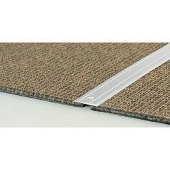 Brandneu ⭐ BAUHAUS LOGOCLIC Übergangsprofil 133 Silber, 1 M X 25 Mm X 2 Mm, Montageart: Schrauben ✨