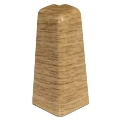 Rabatt 🔔 BAUHAUS Egger Außenecke Eiche Rotbraun, 2 Stk., Passend Für: Egger Sockelleisten 17 X 60 Mm 🔥