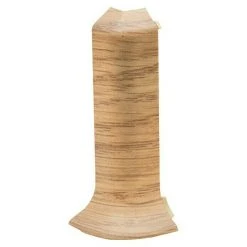 Bestes Angebot 🧨 BAUHAUS LOGOCLIC Außenecke Eiche Hell, 2 Stk., Geeignet Für: Hartschaum-Sockelleisten 🌟