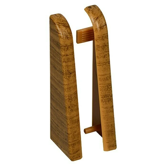 Besorgen 🎁 BAUHAUS Profiles And More Endkappe FU60L Eiche Dunkelbraun, 2 Stk. ⭐