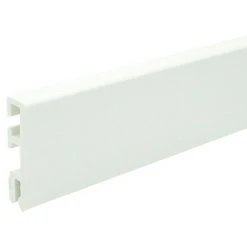 Rabatt 🥰 BAUHAUS Sockelleiste Cubica Schneeweiß 2,5 M X 14 Mm X 60 Mm, Gerade 🌟