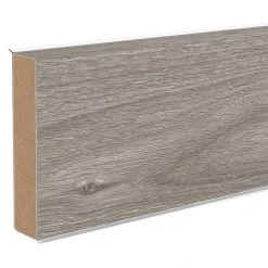 Am billigsten 💯 BAUHAUS Sockelleiste XL Clooney 2,5 M X 18 Mm X 60 Mm, Gerade ⌛