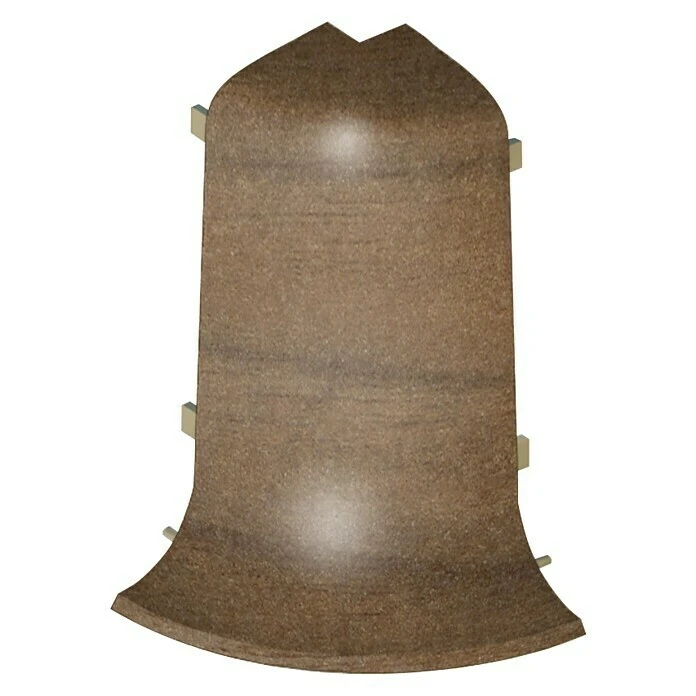 Angebote ⌛ BAUHAUS LOGOCLIC Außenecke Nussbaum, 2 Stk., Geeignet Für: Kabelkanal-Sockelleisten 🎉