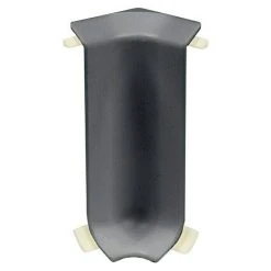 Aktion 😍 BAUHAUS LOGOCLIC Innenecke Schwarz, 2 Stk., Geeignet Für: Hartschaum-Sockelleisten ❤️