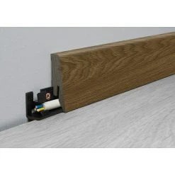 Besorgen ⌛ BAUHAUS LOGOCLIC Aquaprotect Smart Sockelleiste K58 Ardal Oak 2,6 M X 18 Mm X 58 Mm, Gerade ❤️