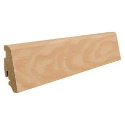 Auslauf ⌛ BAUHAUS Living By Haro Sockelleiste Buche Beige 2,2 M X 19 Mm X 58 Mm, Gerade 🥰