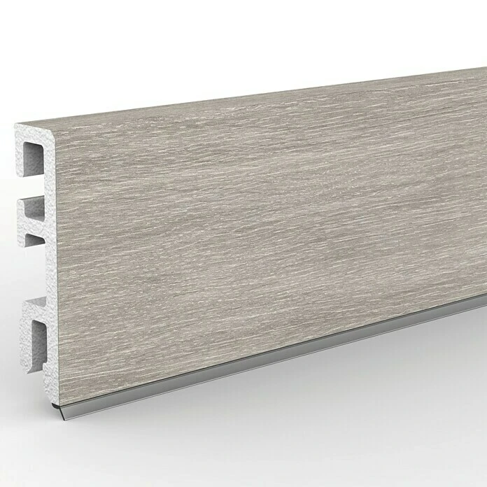 Besorgen 🛒 BAUHAUS Sockelleiste Cubica 60 Hexenberg 2,5 M X 13 Mm X 60 Mm, Gerade ✨