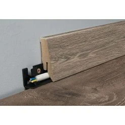 Angebote 😍 BAUHAUS MyStyle Sockelleiste K58 C Earthen Oak 2,6 M X 18 Mm X 58 Mm, Gerade 🔥