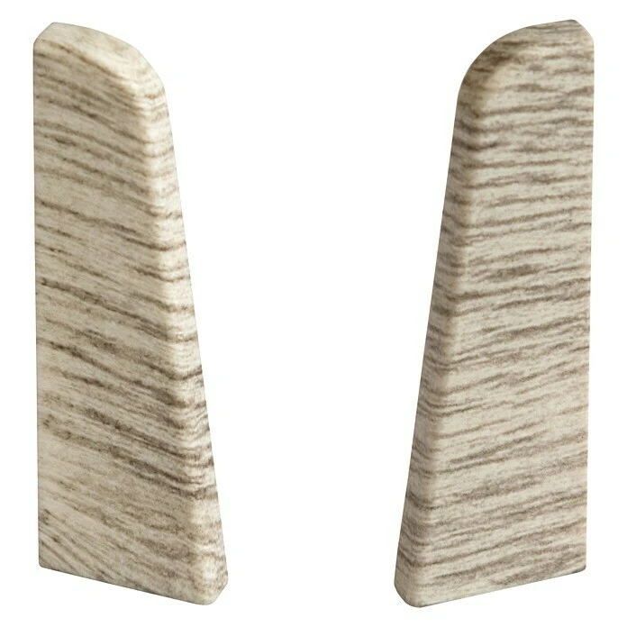 Am billigsten 😀 BAUHAUS Egger Endkappe Esche Grau, 2 Stk., Passend Für: Egger Sockelleisten 17 X 60 Mm 🥰