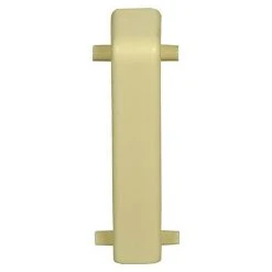 Neu 🥰 BAUHAUS Profiles And More Übergangskappe FU51L/KU51L Elfenbein, 2 Stk. 🎁