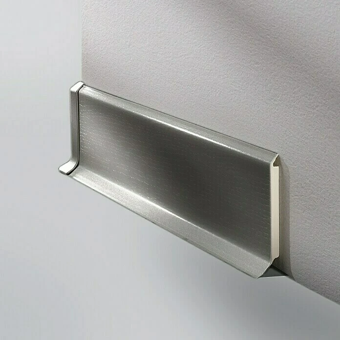 Bestpreis 👏 BAUHAUS LOGOCLIC Hartschaumleiste HSL Grau, 2,5 M X 14 Mm X 60 Mm 🤩