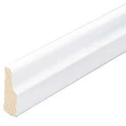 Top 10 🧨 BAUHAUS Profiles And More Sockelleiste 2,4 M X 0,7 Cm X 2,3 Cm, Kiefer, Weiß Lackiert ❤️