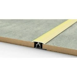 Schlussverkauf 🌟 BAUHAUS LOGOCLIC Übergangsprofil 303 Sahara, 0,9 M X 34 Mm, Montageart: Stecken ⌛