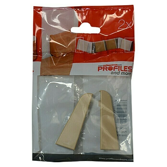 Angebote ⭐ BAUHAUS Profiles And More Endkappe FU60L Ahorn, 2 Stk. ⌛ – Bild 2