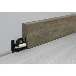 Schlussverkauf ✔️ BAUHAUS LOGOCLIC Aquaprotect Smart Sockelleiste K58 Tyri Oak 2,6 M X 18 Mm X 58 Mm, Gerade 😀