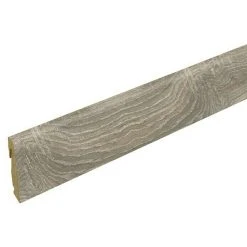 Schlussverkauf 🎉 BAUHAUS Profiles And More Sockelleiste FU147H Eiche Leonessa 2,4 M X 18,5 Mm X 38,5 Mm, Gerade 🌟