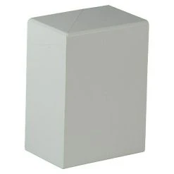 Auslauf 💯 BAUHAUS Profiles And More Endkappe Für Rohrabdeckleiste Weiß, 2 Stk. ⭐