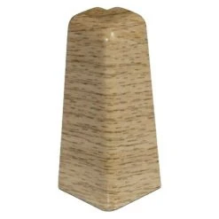 Angebote 🛒 BAUHAUS Egger Außenecke Eiche Natur, 2 Stk., Passend Für: Egger Sockelleisten 17 X 60 Mm 🔔