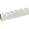 Aktion 👍 BAUHAUS Sockelleiste FU073L Weiß, 2,4 M X 19 Mm X 70 Mm, Lackiert ✔️