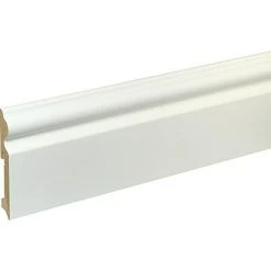 Beste Bewertungen von 🌟 BAUHAUS Sockelleiste FU116L Weiß, 2,4 M X 15 Mm X 115 Mm, Lackiert ⌛