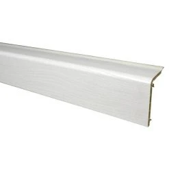 Angebote 😀 BAUHAUS Marley Sockelleiste 2 M, Esche Weiß 😀