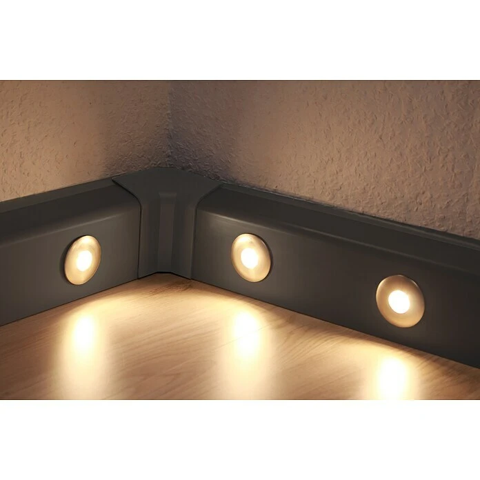 Angebote 😀 BAUHAUS Marley Sockelleiste 2 M, Esche Weiß 😀 – Bild 2