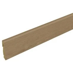 Auslauf 🔥 BAUHAUS Profiles And More Sockelleiste FU147H Eiche Mont Royal 2,4 M X 18,5 Mm X 38,5 Mm, Gerade 👍