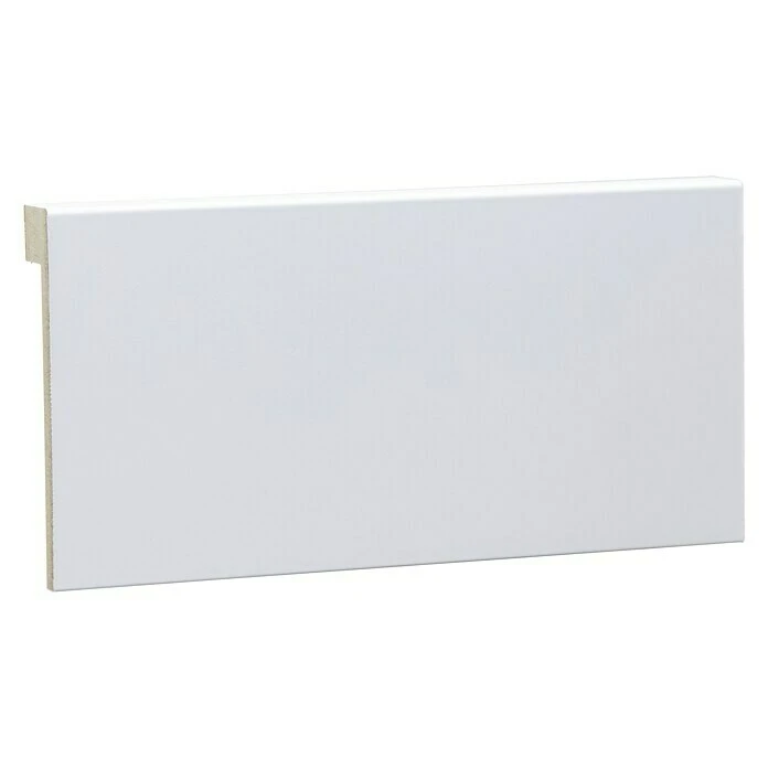 Besorgen ❤️ BAUHAUS Sockelleiste Weiß, 2,4 M X 19 Mm X 100 Mm, Gerade 🛒 – Bild 2