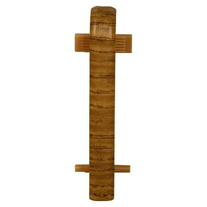 Schlussverkauf 👍 BAUHAUS Profiles And More Übergangskappe FU60L Eiche Dunkelbraun, 2 Stk. ⌛