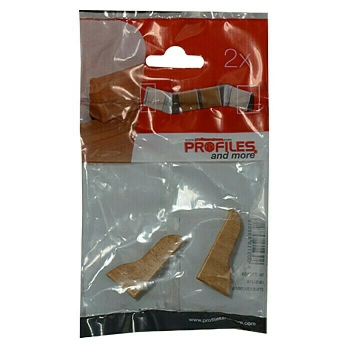 Besorgen 😀 BAUHAUS Profiles And More Endkappe SU18/FU18 Buche Gedämpft, 2 Stk. 🎁 – Bild 2