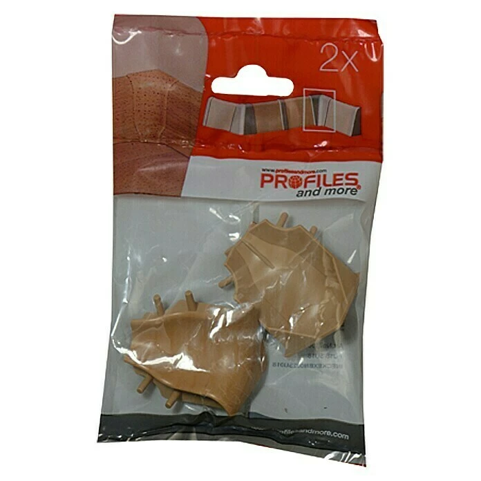 Bestes Angebot 😍 BAUHAUS Profiles And More Innenecke SU18/FU18 Birne Golden, 2 Stk. 🔥 – Bild 2