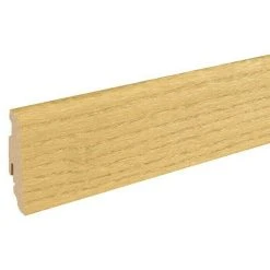 Schlussverkauf 😍 BAUHAUS Profiles And More Furnierleiste SU60L Eiche Puro 2,4 M X 19 Mm X 58 Mm, Gerade 🌟