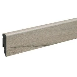 Aktion ⭐ BAUHAUS Profiles And More Sockelleiste KU051L Risseiche Dunkel 2,4 M X 15 Mm X 50 Mm, Gerade ❤️