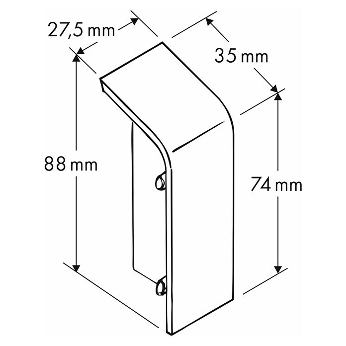 Bester Verkauf 🛒 BAUHAUS Marley Übergangskappe 2 Stk., Weiß 😉 – Bild 5